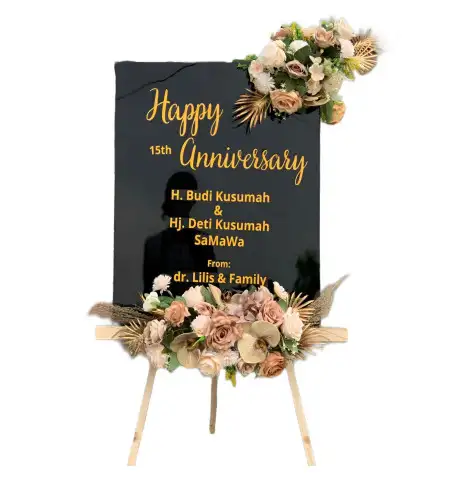 Papan Bunga Akrilik kali deres