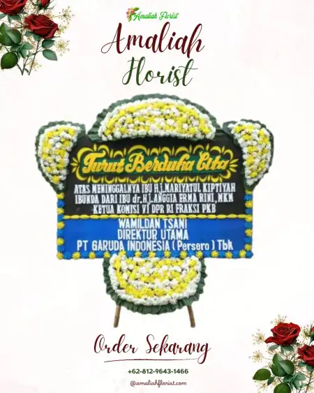 Papan Bunga Duka kali deres